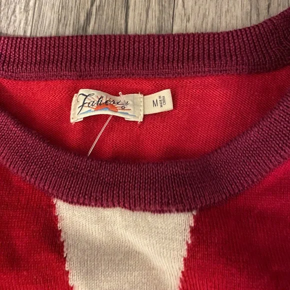NWOT Faherty Sunray horizon sweater merino wool - Picture 4 of 8